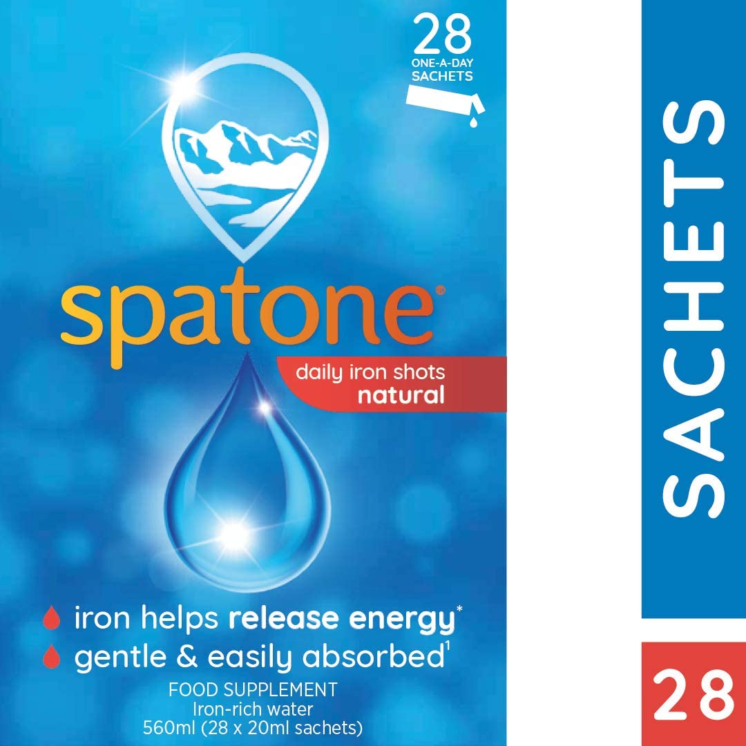 Spatone 100% Natural Iron Supplement (28 Sachets), Daily Convenient Liquid Iron Sachets, Nothing Artificial - Image 2