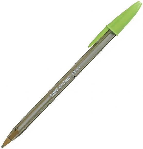 Bic Cristal Fun Ball Pen – Lime Green