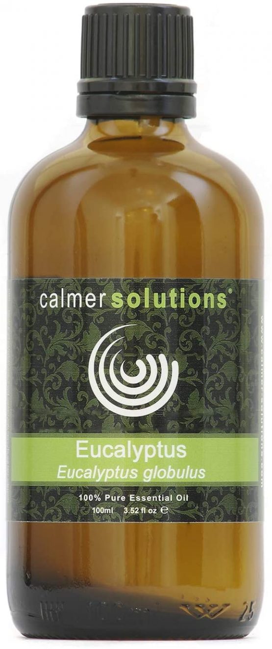 Calmer Solutions Eucalyptus 100% Pure Essential Aromatherapy Oil 100ml