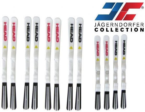 Jaegerndorfer JaegerndorferJC50013 12 Pieces Single Skiers, Multi-Color