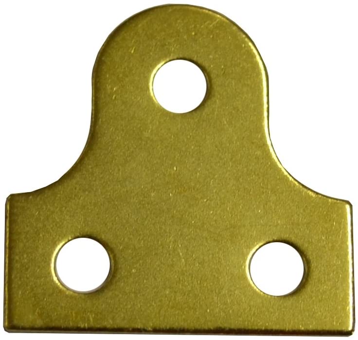 Centurion MF15P Plain Glass Plates, 50mm, Brassed Pack of 2, Various