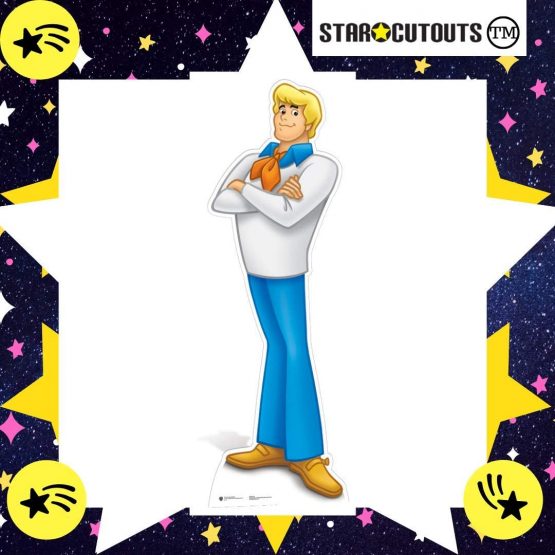 Star Cutouts SC685 "Fred Scooby Doo" Cardboard Cut out - Image 2