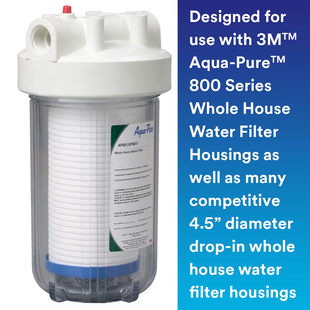 Aqua-Pure AP810 Water Filter Cartridge, Polypropylene (PP), White - Image 2