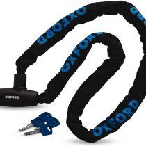 OXFORD Unisex Adult GP Chain8 1.5m X 8mm - Round - Black, 1.5m x 8mm