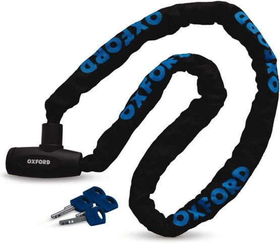 OXFORD Unisex Adult GP Chain8 1.5m X 8mm - Round - Black, 1.5m x 8mm
