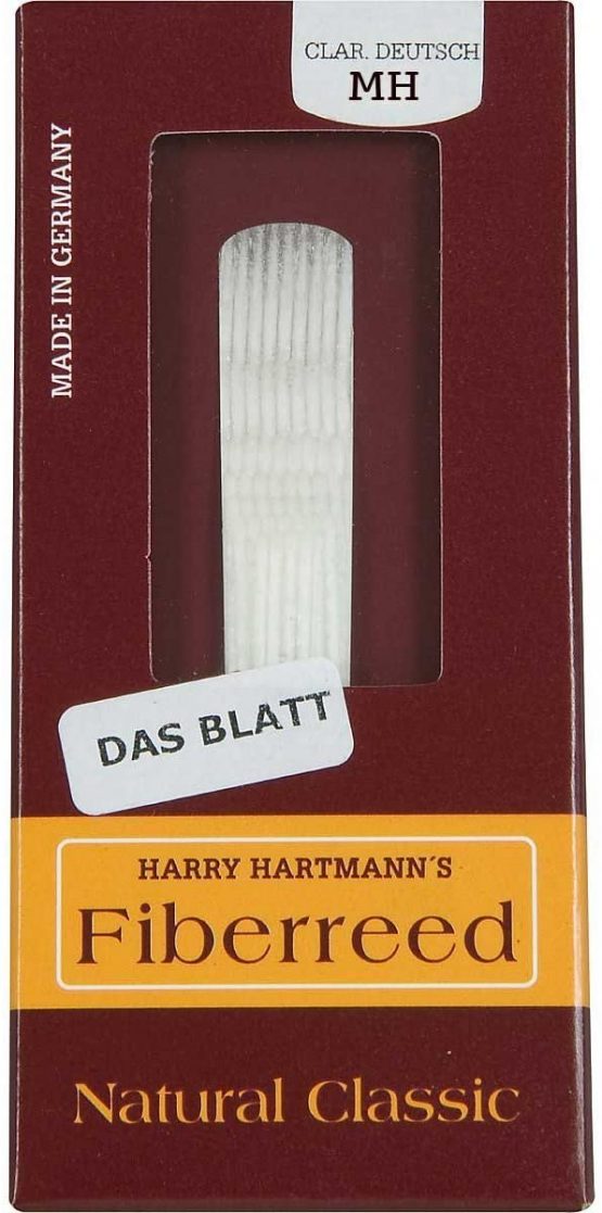 Fiberreed Reeds BB-Clarinet German cut Natural Classic MH