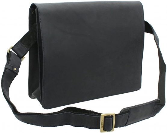 Visconti Harvard Leather A4 Messenger Bag 18548