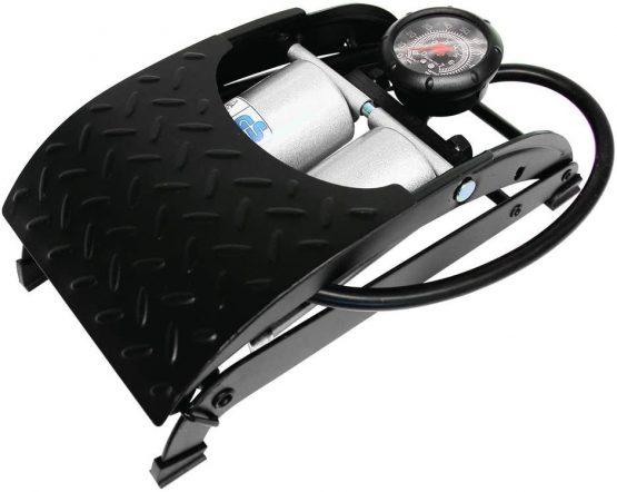 Carpoint 0678351 Foot Pump with Double Cylinder Premium