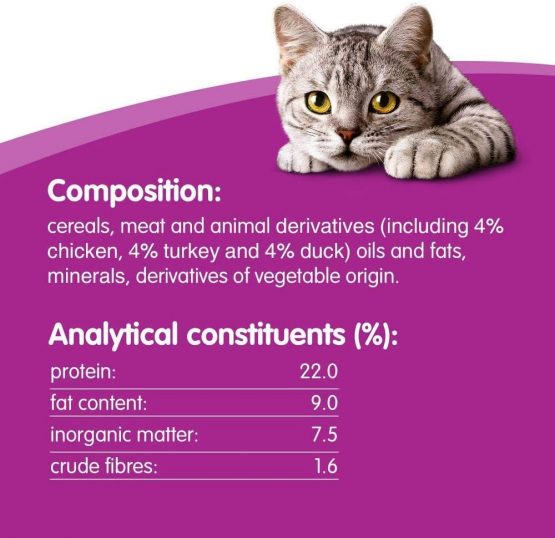 Whiskas Crunch Cat Treats 100g (Pack of 10) - Image 4