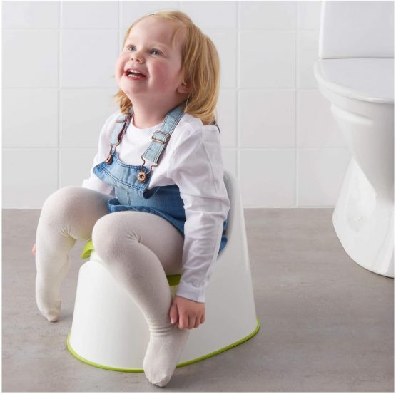 Ikea 601.931.28 Lockig – Child’s Potty Green/White - Image 3