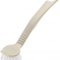 Addis Round Pot Dish Brush, Linen