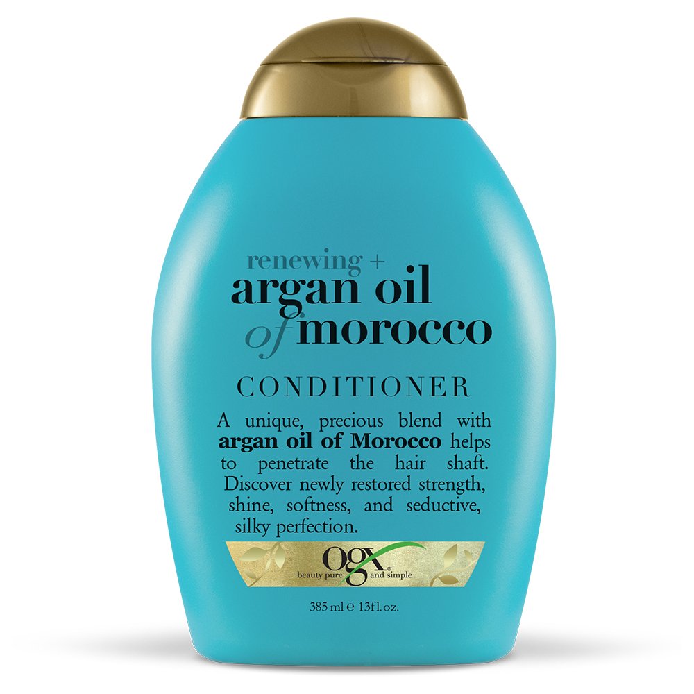 OGX Renewing Argan Oil of Morocco Conditioner, (1) 13 Ounce Bottle, Paraben Free, Sulfate Free, Sustainable Ingredients
