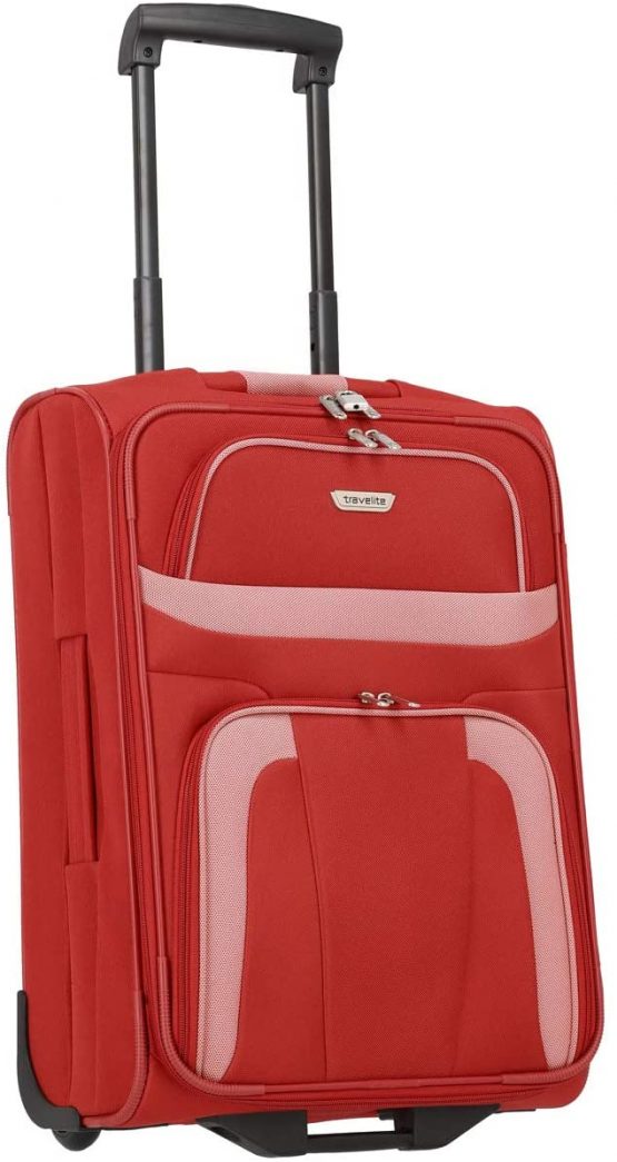Travelite Roller Case 098487 Orlando 2 Wheel Trolley Small 37 Liters Red 82773 - Image 2
