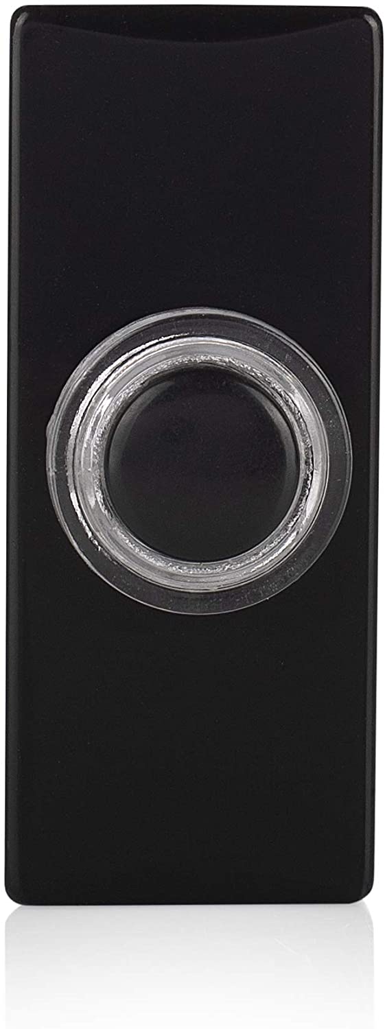 Byron 7720 Wired Illuminated Bell Push, Black, 2 Wire - Image 2