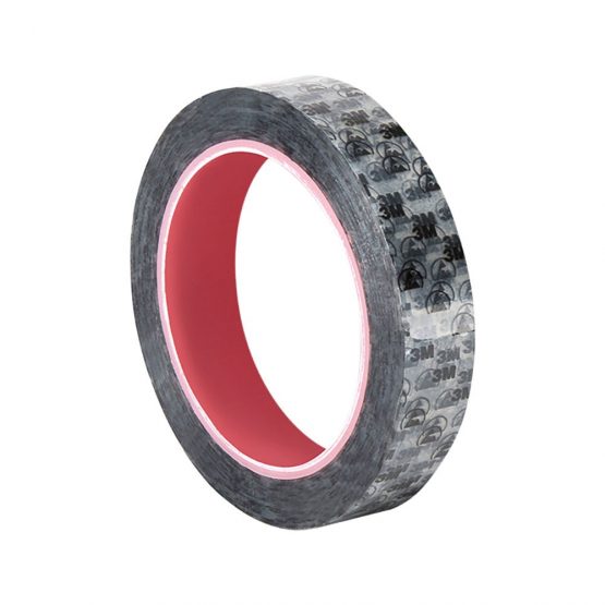 TapeCase 40PR 0.75" x 72yd Translucent Printed Antistatic Utility Tape, 2.2" Thick, 72" Length, 0.75" Width
