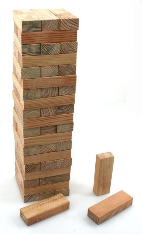 BEX Giant Tower Game - Brown - Image 2