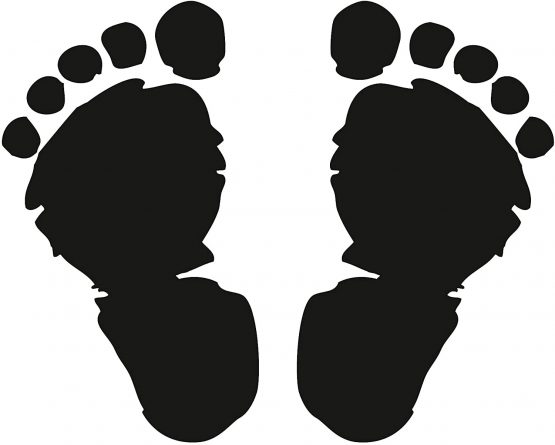 cArt-Us Stamp Footsteps, Brown - Image 4