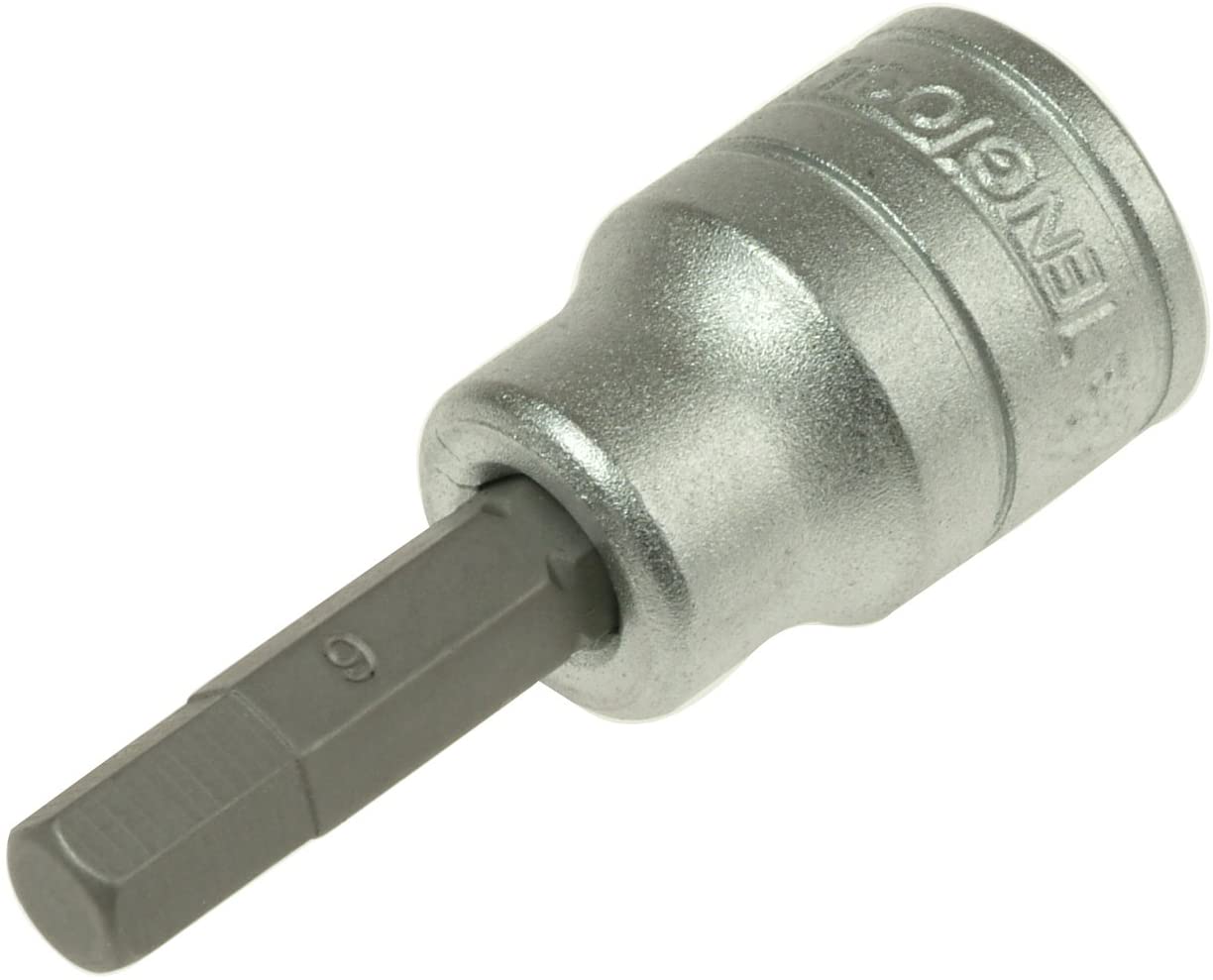 Teng M381508 S2 8mm 3/8-inch Hex Socket Bit Drive, Colourful