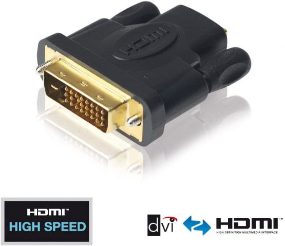 PureLink PureInstall Series PI010 Certified High Speed DVI to HDMI Adaptor/DVI-D Male (24+1) to HDMI A Female - Image 4