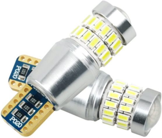 ARH Auto Accessories Projector 28 SMD 501 | W5W | T10 Sidelight Bulbs - 12 V, 8 W, | Pack of 2 - Image 2