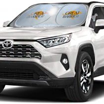 Windscreen Sun Shade - Australian Car Windscreen Cover for Sun Protection - Universal Standard Size - Premium Grade Reduces Interior Temp by half - Sun Shield Protector for Extreme Conditions