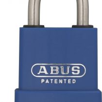 ABUS 83 Wpib/53 Interchangeable Hardened Steel Cadenas with Cylinders Arc Stainless Steel and Coated Nano Protect 53 mm