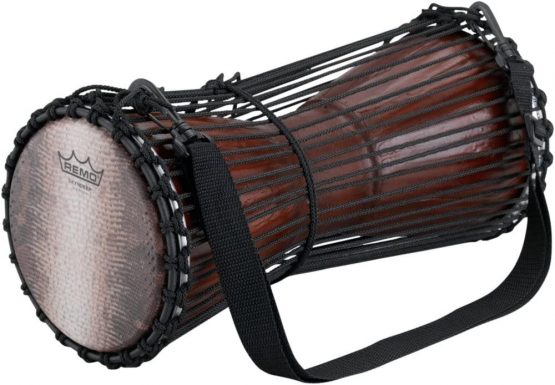 REMO 15-Inch Tamani Skyndeep Ultratac Lizard Grafikfell Talking Drum