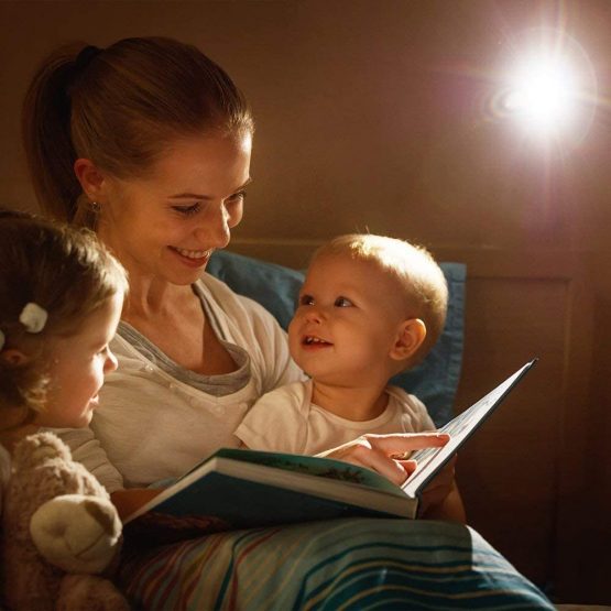 Light clamp,360 ° Rotating Clip Book Light Portable Reading lamp, Clip in The Desk/Table/Double Bed/Cabinet Lighting (Desk lamp,Two Colors for Your Choice) (White) - Image 2