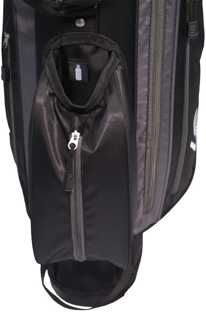 Longridge 6" Weekend Golf Stand Bag, Lightweight Carry Bag with Dual Strap, Compact Design, Multiple Pockets - Image 4