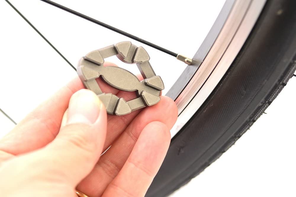 BBB Cycling Bicycle Spoke Wrench Tool I Spoke Key Bike Wheel Spanner I Bike Spoke Tool I 3.2/3.3/3.5/4.0mm Diameters I Turner II BTL-15 - Image 4