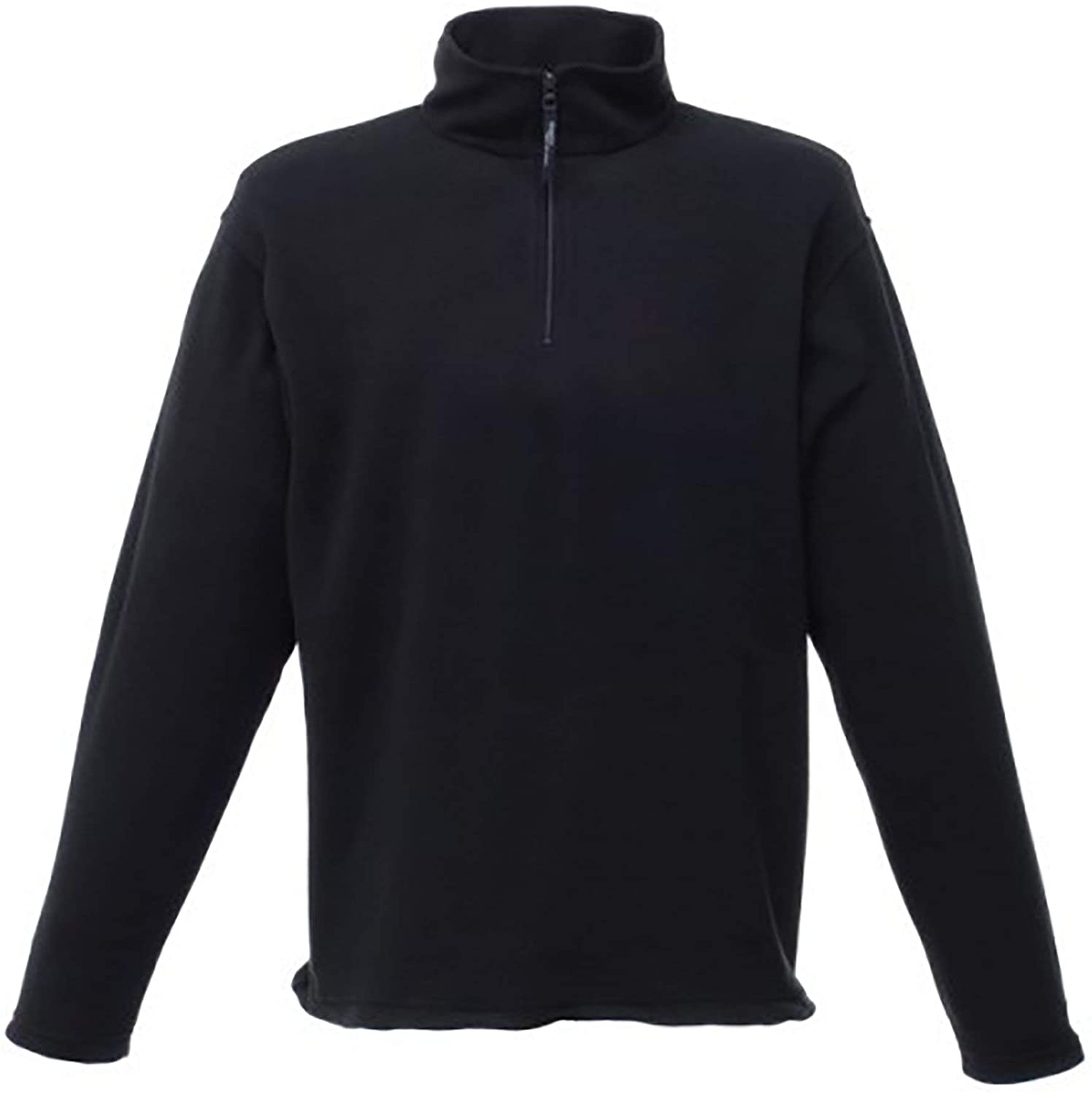 Regatta Men's Micro Zip Neck Fleece - Size S - Black