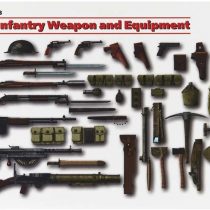 ICM ICM35688 1:35-WWI US Infantry Weapons & Equipment