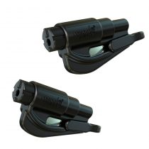 Resqme GBO-RQMTWIN-BLACK Car Escape Tool, Black, 2 Resqme