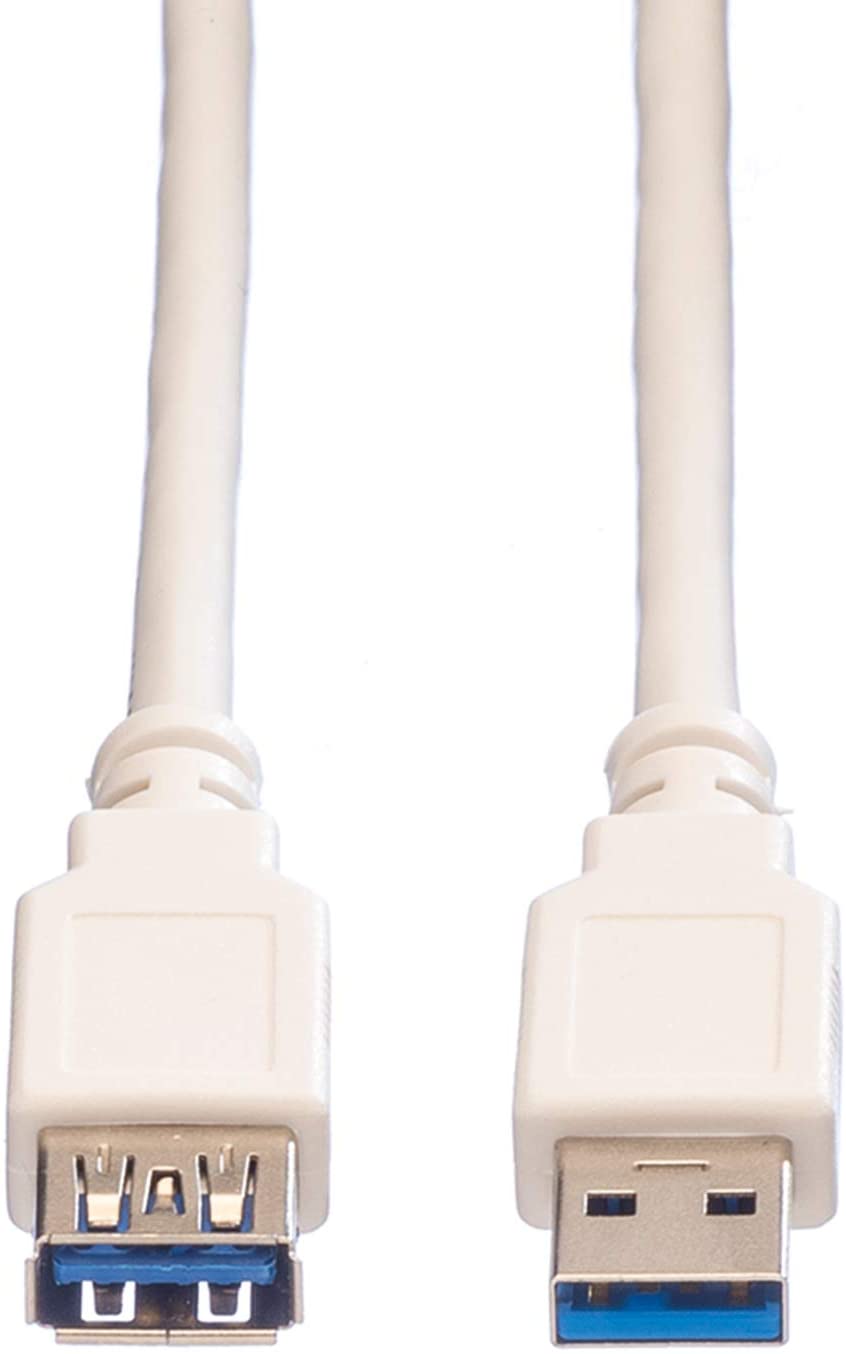 VALUE USB 3.2 Gen 1 Cable, Type A-A, ST/BU, White, 1.8 m, 1,8 m - Image 2