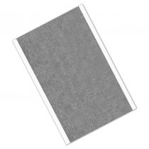 TapeCase 3380 1.5" x 5"-100 Silver Aluminium Foil 3M Tape, -30 to 260 degrees F, 0.0033" Thickness, 5" Length, 1.5" Width (Pack of 100)