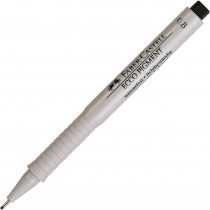 Faber-Castell Ecco Pigment Fibre Tip Pen, 0.8mm, Black