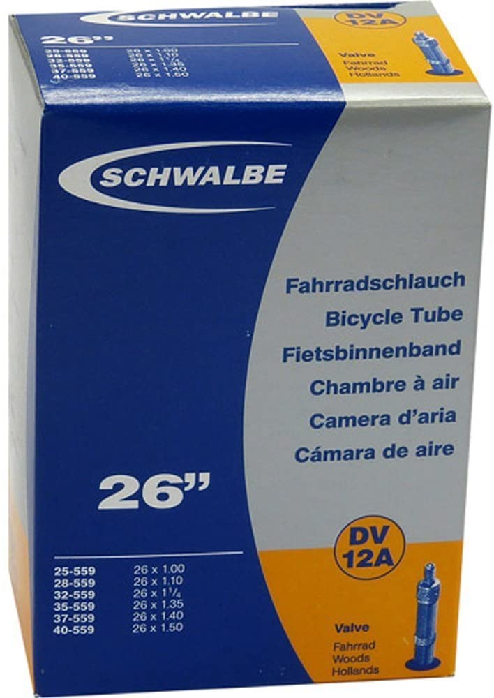 Schwalbe DV12A Tubes 25/40-559, Black