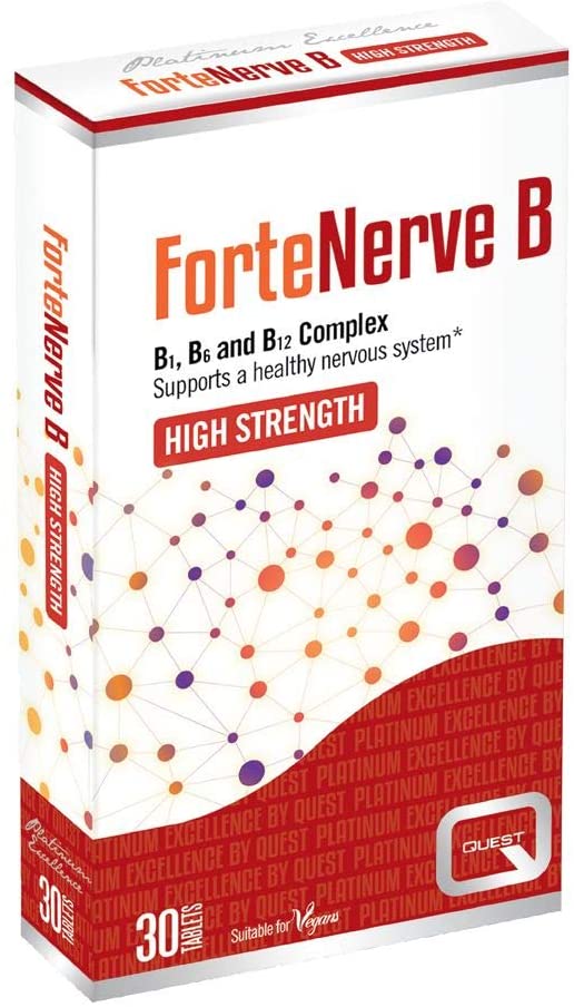 Quest, ForteNerve B High Strength Vitamin B Complex Supplement. Vitamin B1