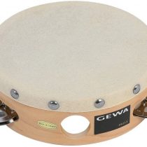 GEWA 841300 6-Inch Traditional Shells Tambourine