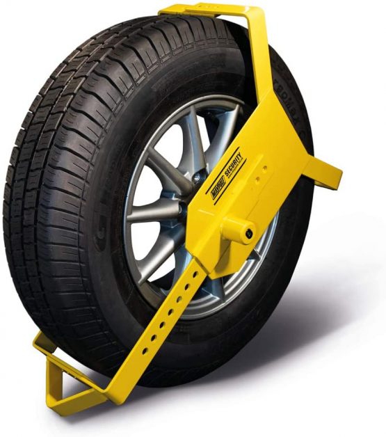 Maypole MP909 10"-16" Heavy Duty Wheel 10-16" Clamp, Yellow