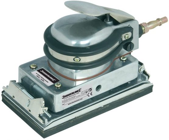 Silverline 763565 Air Orbital Jitterbug Sander 90 x 170 x 12 mm