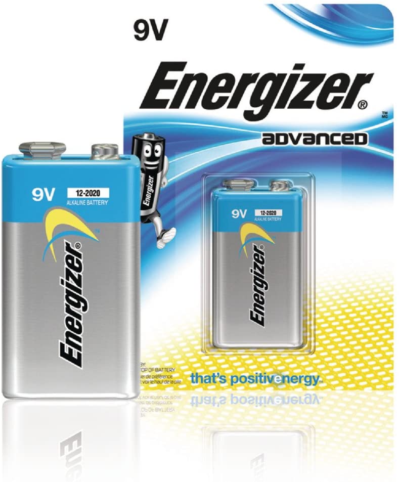 Energizer E300837500 9 V Single Advanced Alkaline Battery