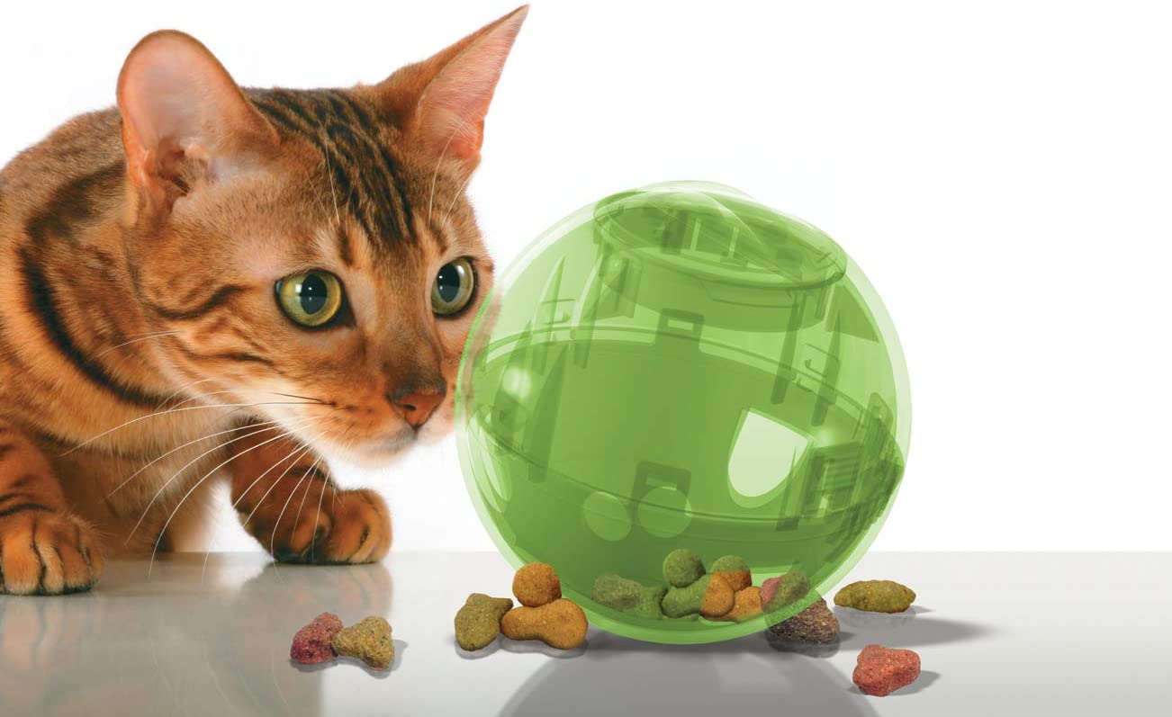 petsafe slimcat interactive toy and food dispenser