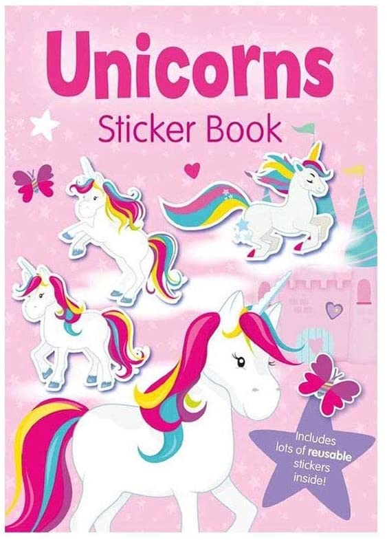 ALLIGATOR, Unicorns Sticker Book, Sticker Book, Sticker Books, Unicorn Gifts for Girls Unicorn Stickers, Unicorn Sticker Book