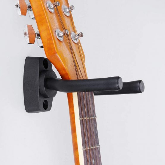 Anpro 6 Packs Guitar Hanger Hook, Guitar Wall Mount Bracket Holder, Guitar Wall Hangers for Acoustic Guitar, Bass, Mandolin, Banjo, Ukulele - Image 4
