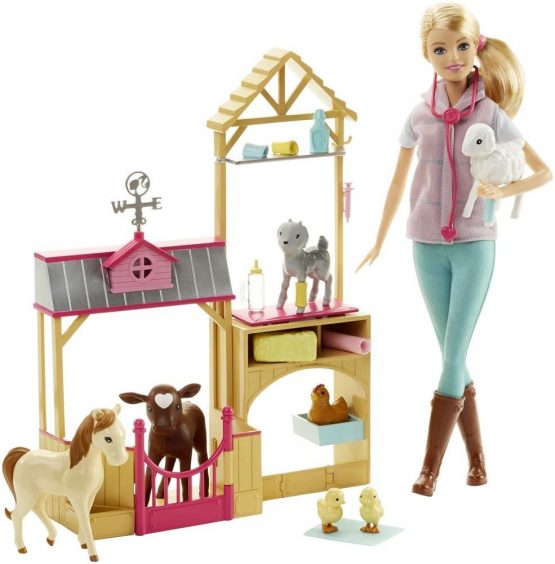 barbie farm truck