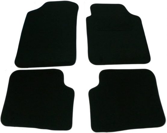 Sakura WW0996 Carpet Floor Mat, Black Trim