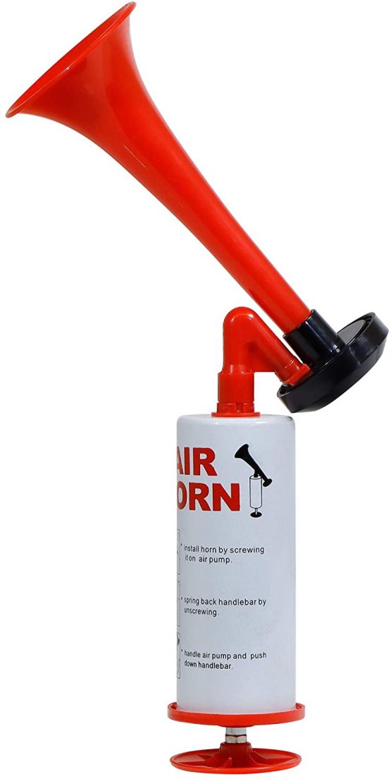 Streetwize - Hand Horn Clam Pack – Hand Operated Air Horn with Pump Action - Ideal For: Stag Parties, Rugby Matches - Image 3