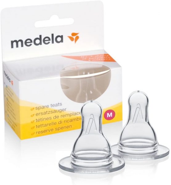 Medela Replacement Teats – for newborn 0 months upwards, Sizes S-M