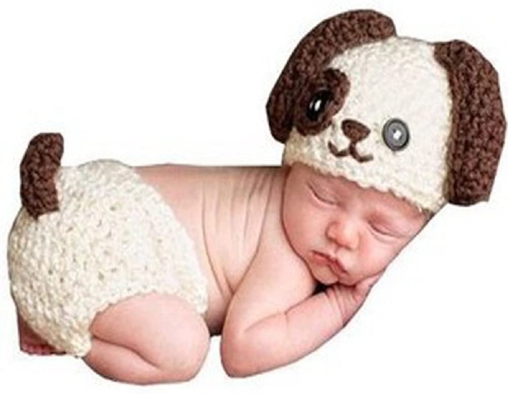 Puppy, Newborn Baby Tutu Clothes Skirt Headdress Flower Photo Photography Prop Outfit